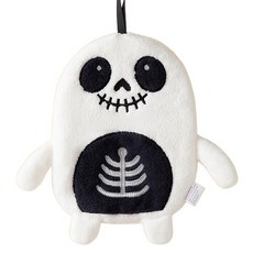 할로윈 캐릭터 핸드 타월 스켈레톤, 혼합색상, 1개