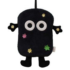 星星糖吐司擦手巾, 黑色, 1個