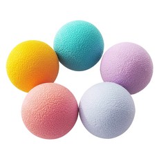 5 件裝巧克力迷你按摩球, 1組, 混色