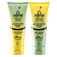 Dr.PAWPAW Popo Duo 多合一洗髮沐浴露 + 潤髮乳組合 芒果椰子香, 1個, 200ml
