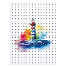 타공판닷컴 무지개등대 UV 프린팅 타공판 700 x 1200 mm, 혼합색상, 1개