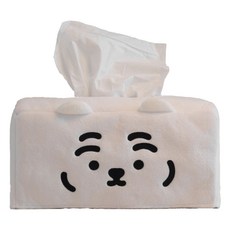 Muzik Tiger 胖胖虎 面紙套 抽取式面紙盒 喬遷禮物, 02 白虎 胖胖虎, 1個