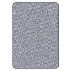 한일의료기매트 Ecolife 프리미엄 탄소 전기매트 2.5T HI-401F, 모던그레이, 더블(140 x 200 x 2.5 cm)