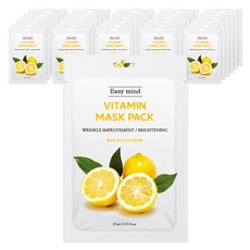 EasyMind 撫紋維他命面膜, 50片, 1組