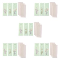 PEONIST 花朵信紙3件組, 06 蘭花, 5套