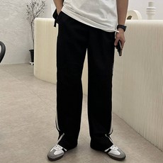 레이먼 남성용 라밴스 사이드 라인 배색 밴딩 팬츠
