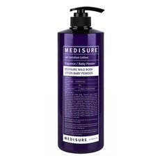 MEDISURE 溫和香氛身體乳 爽身粉香, 1L, 1瓶