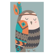 Momofix Painting DIY 油畫彩繪 10 x 15 cm, 1套, A39 印地安少年