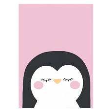 Momofix Painting DIY 油畫彩繪 10 x 15 cm, 1套, A33 企鵝