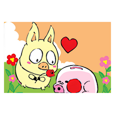 Momofix Painting DIY 油畫彩繪 10 x 15 cm, 1套, A17 求婚