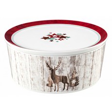 셀트만바이덴 크리스마스 라이프 볼 W 21cm + 뚜껑 세트, 1세트