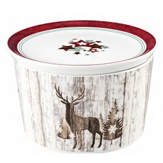 셀트만바이덴 크리스마스 라이프 볼 W 14cm + 뚜껑 세트, 1세트