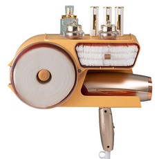 피어니스트 욕실 화장지 드라이기 거치대, 옐로우, 1개