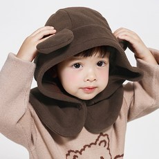 BERRYMAY 幼兒用May小熊連帽圍脖