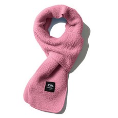 LECAF 運動刷毛圍巾, 靛藍粉紅色, 1個