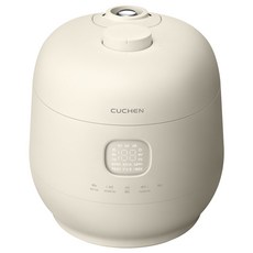 CUCHEN 酷晨 Brain IH 電子壓力鍋 6人份, 奶油黃, CRH-TWK0680CY