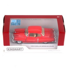 KiNSMAR 1953 凱迪拉克 62系列 轎跑車 迷你車 KT5339, 紅色, 1個