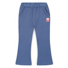 andiapple 女童變身成功斜紋牛仔靴型褲