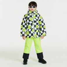 Eprider 兒童微笑方塊滑雪服夾克 + 褲子套裝