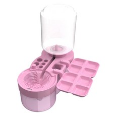 DOnG-A Pms 透明筆洗桶調色盤多合一套組, 粉紅色