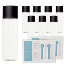 BEANPLUS 冰滴咖啡雙層蓋圓形PET瓶 400ml x 8入 + 專用貼紙2張套組, 1套