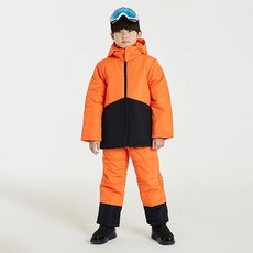 Efrider 兒童方塊滑雪服上下套裝