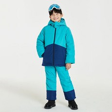 Efrider 兒童方塊滑雪服上下套裝