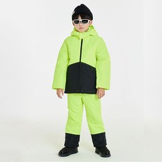Efrider 兒童方塊滑雪服上下套裝