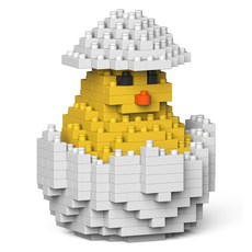 復活節彩蛋積木 S, 混合顏色, 1個