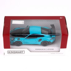 KiNSMAR 保時捷 911 GT2 RS 汽車操作玩具 KT5408, 藍色, 1個