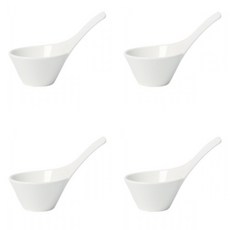 Villeroy&Boch 新浪潮深球0.06L, 白色, 4個