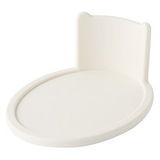 이지실리 실리콘 조리도구 국자 받침대, 화이트, 1개