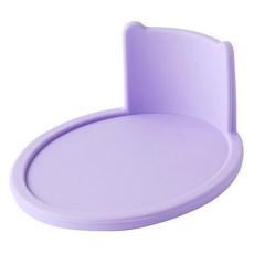 이지실리 실리콘 조리도구 국자 받침대, 퍼플, 1개