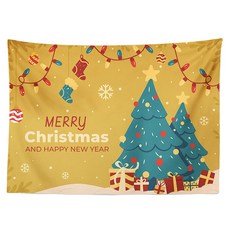 Arty Home 聖誕快樂法蘭絨掛布, TYPE15, 1個
