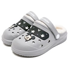 SHOELAMODE 迪士尼兒童米奇貼飾防寒涼鞋
