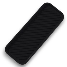 Nestinghome 矽膠多用途瀝水墊 大號, 黑色, 1個