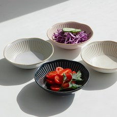 NICOTT Everyday Collection 醬料碗4件組, 1套, 亞麻米色, 灰色, 櫻花粉, 海軍藍