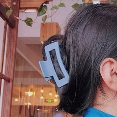 수스다 홀스퀘어 올림머리 집게 헤어핀