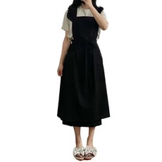 피어니스트 공방 플로리스트 앞치마, 블랙, 1개