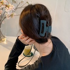 수스다 홀스퀘어 올림머리 집게 헤어핀