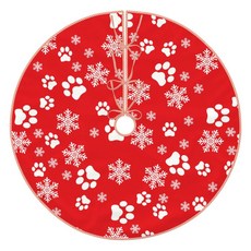 Allode 可愛蝴蝶結聖誕樹裙, 03 腳印, 1個