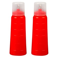 리빙패밀리 뚜껑 스텐 적색소스통, 2개, 530ml