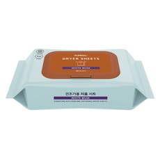 KUNDAL 昆黛爾 10倍高濃縮柔軟香氛烘衣紙 白麝香, 80張, 2包