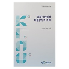 南北基本協議簽訂方向與課題, 統一研究院, 都景玉, 林芮俊, 安俊亨