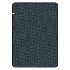 한일의료기매트 인공지능 EMF 프리미엄 탄소 전기요 HI-401F, 모던네이비, 더블(140 x 200 x 2.5 cm)