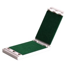 Topia 簡易吉他弦線清潔器 透明白色 粗糙面, 1個