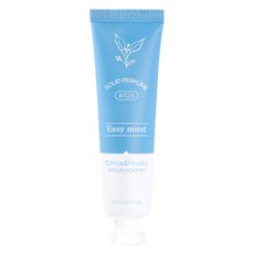 EasyMind 固體香水 428 柑橘和麝香香精, 1個, 30ml