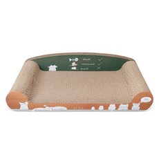 레드퍼피 고양이 네코야 골드 스크래쳐 소파, 1개