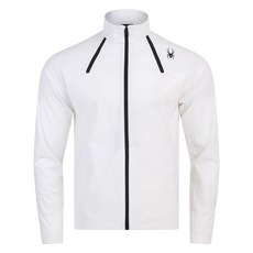 SPYDER 男士酷炫經編拉鍊夾克