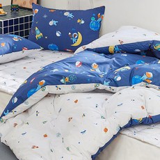 파르페by알레르망 국내 제조 유니버스 60수 순면 차렵이불 베개커버패드 세트